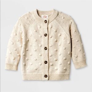 Target Car & Jack 18 Months sweater cardigan
